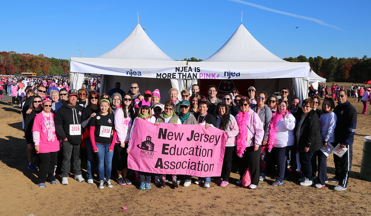 Read more about the article Join Team NJEA for the Komen Walk for Pink